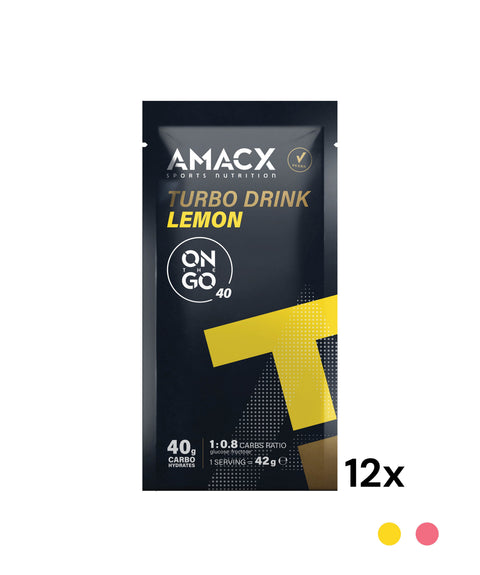 Turbo Drink On The Go Lemon | 12 pack