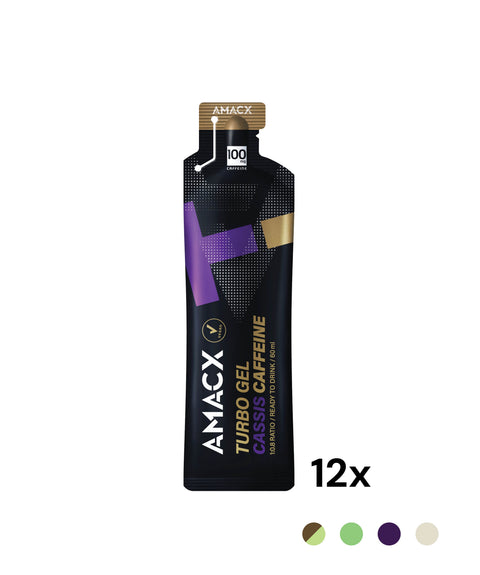 Turbo Gel Cassis + caffeine | 12 pack